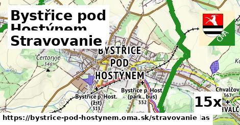 stravovanie v Bystřice pod Hostýnem