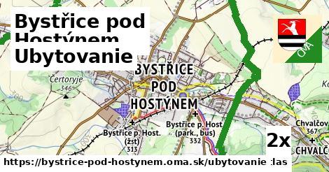 ubytovanie v Bystřice pod Hostýnem