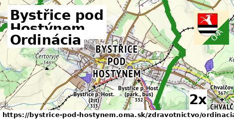 ordinácia v Bystřice pod Hostýnem