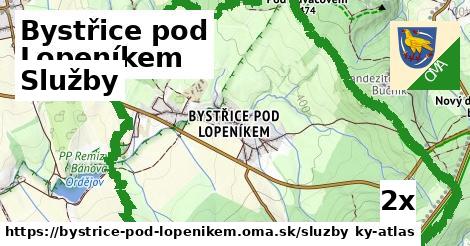 služby v Bystřice pod Lopeníkem