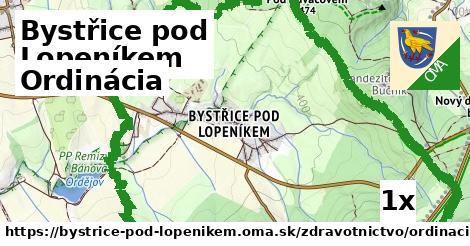 Ordinácia, Bystřice pod Lopeníkem