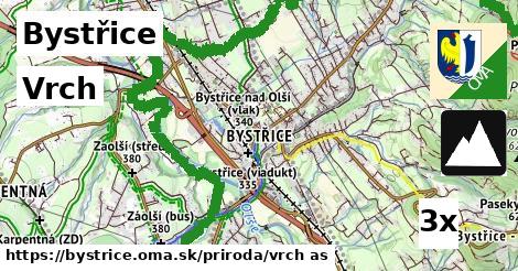 Vrch, Bystřice