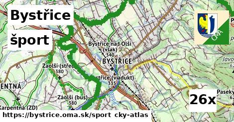 šport v Bystřice