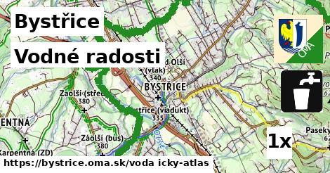 vodné radosti v Bystřice