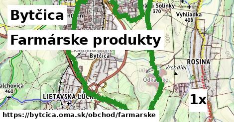 farmárske produkty v Bytčica