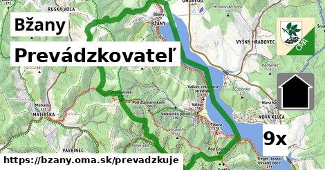 prevádzkovateľ v Bžany