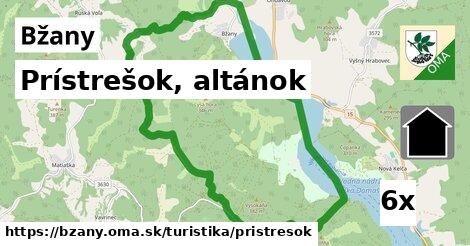 Prístrešok, altánok, Bžany