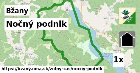 nočný podnik v Bžany