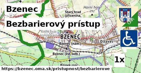 Bezbarierový prístup, Bzenec