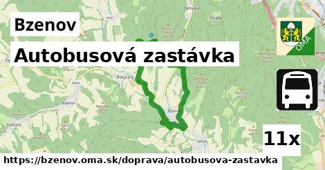 Autobusová zastávka, Bzenov