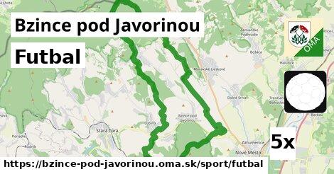 Futbal, Bzince pod Javorinou