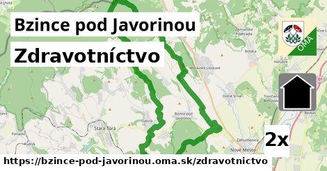 zdravotníctvo v Bzince pod Javorinou