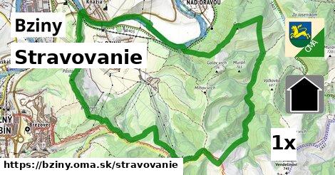 stravovanie v Bziny