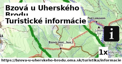 Turistické informácie, Bzová u Uherského Brodu