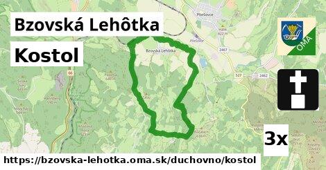 Kostol, Bzovská Lehôtka