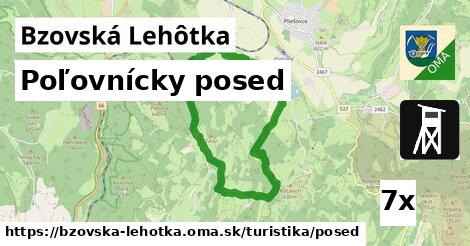 Poľovnícky posed, Bzovská Lehôtka