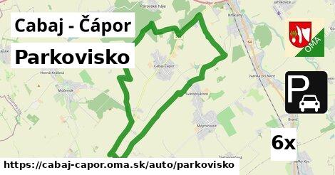 Parkovisko, Cabaj - Čápor