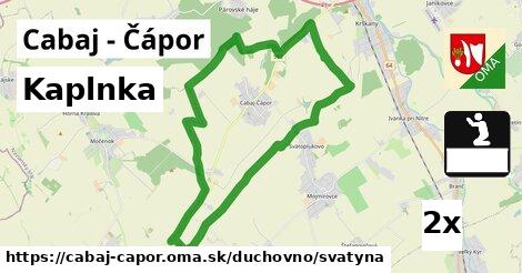 Kaplnka, Cabaj - Čápor