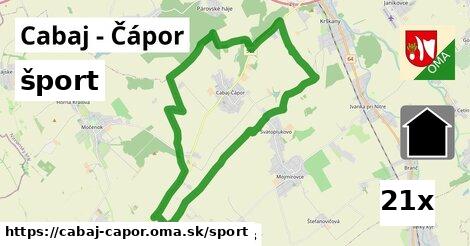 šport v Cabaj - Čápor