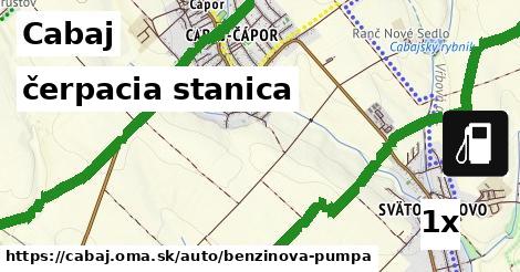 čerpacia stanica, Cabaj