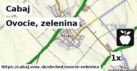 Ovocie, zelenina, Cabaj