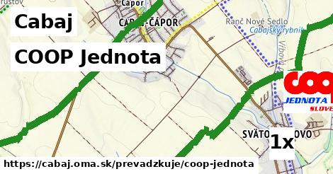 COOP Jednota, Cabaj