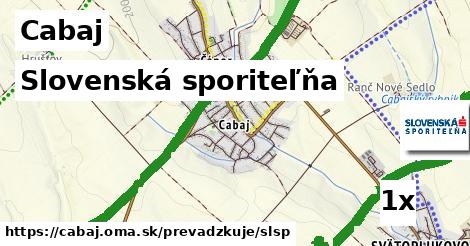 Slovenská sporiteľňa, Cabaj