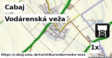 Vodárenská veža, Cabaj