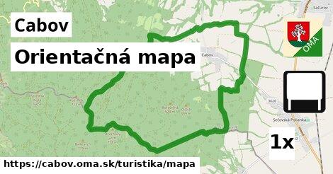 Orientačná mapa, Cabov