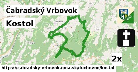 Kostol, Čabradský Vrbovok