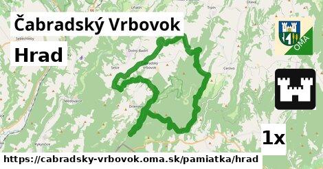 Hrad, Čabradský Vrbovok