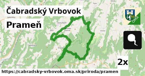 Prameň, Čabradský Vrbovok