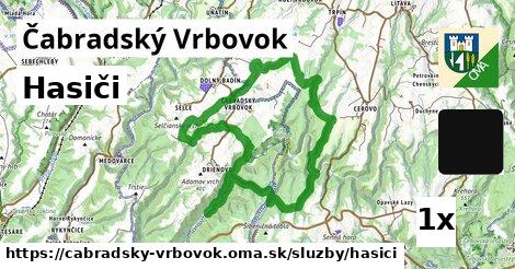 hasiči v Čabradský Vrbovok