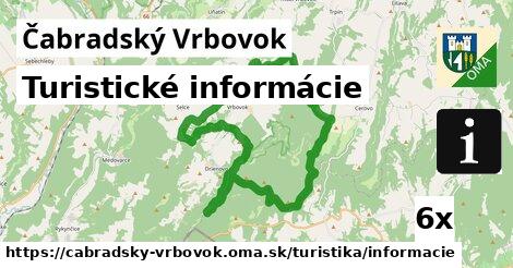 Turistické informácie, Čabradský Vrbovok
