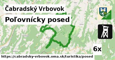 Poľovnícky posed, Čabradský Vrbovok