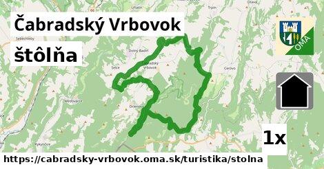 štôlňa v Čabradský Vrbovok