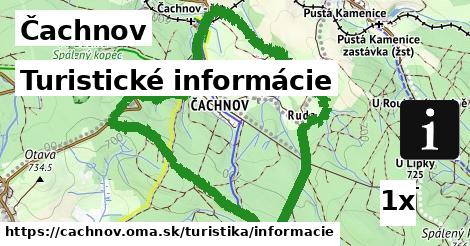 Turistické informácie, Čachnov