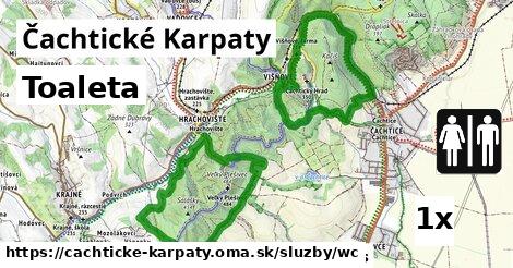 Toaleta, Čachtické Karpaty