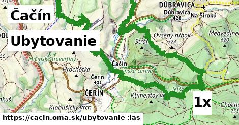 ubytovanie v Čačín