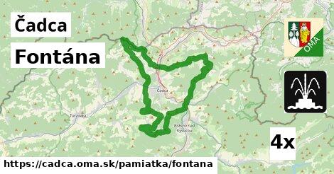 Fontána, Čadca