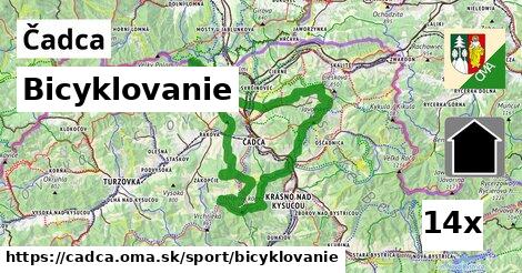 bicyklovanie v Čadca