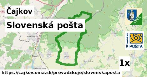 Slovenská pošta, Čajkov