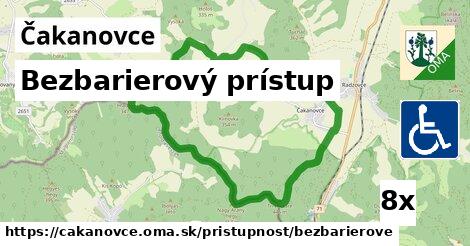 Bezbarierový prístup, Čakanovce