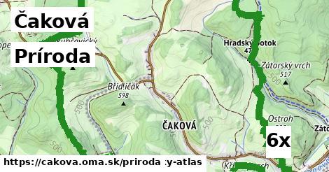 príroda v Čaková