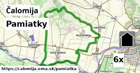 pamiatky v Čalomija