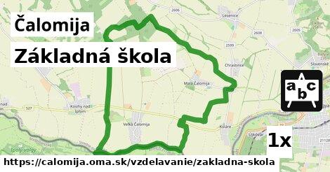 Základná škola, Čalomija