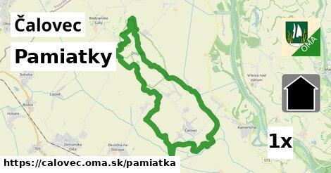 pamiatky v Čalovec