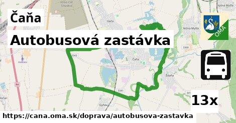 Autobusová zastávka, Čaňa