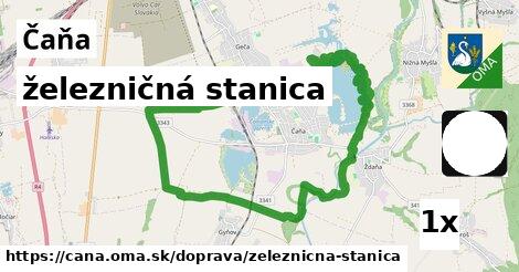 železničná stanica, Čaňa