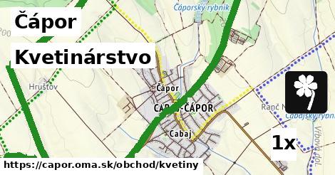 Kvetinárstvo, Čápor